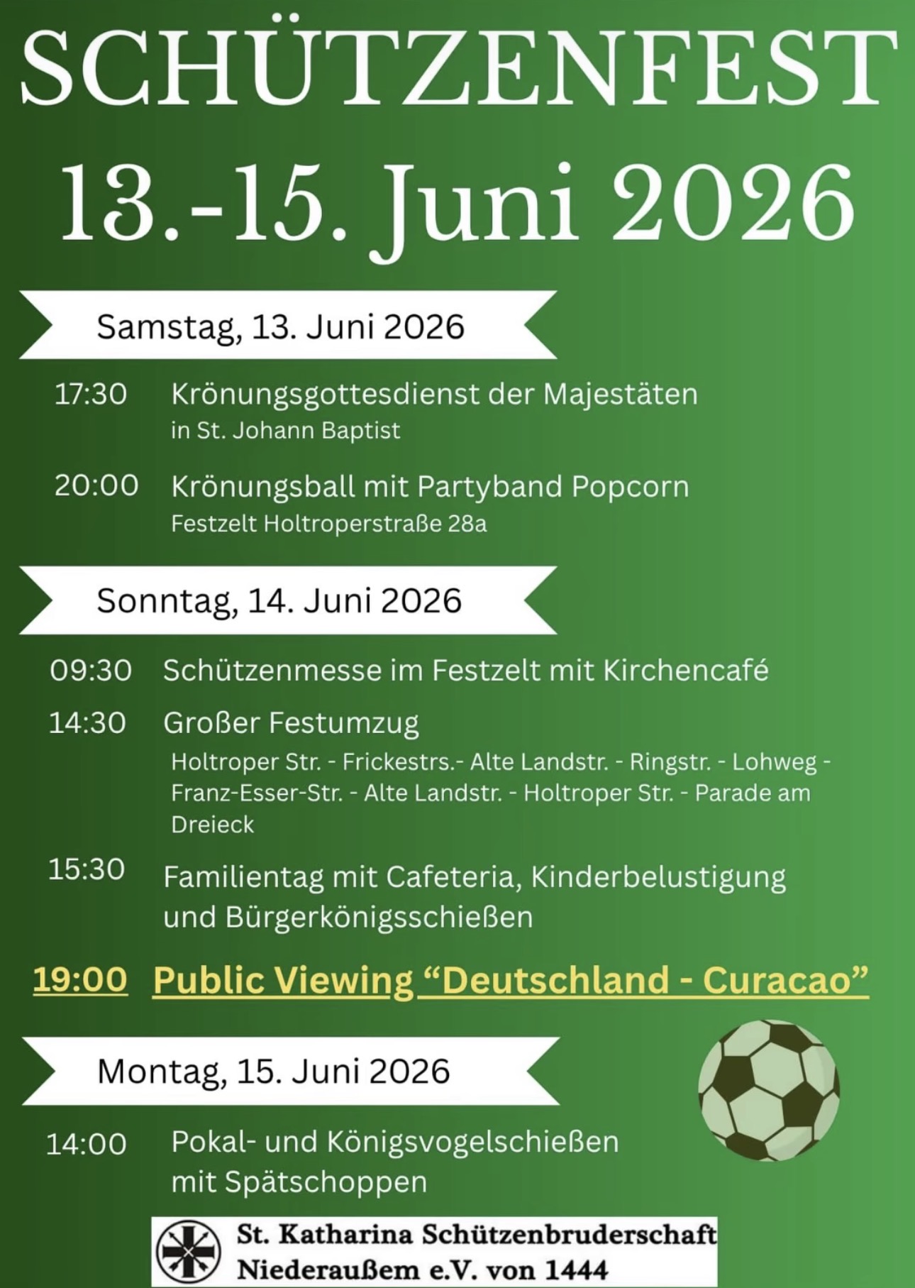Schützenfest 2026